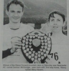 1994 winners Dermot McGonigle and Mary Havern